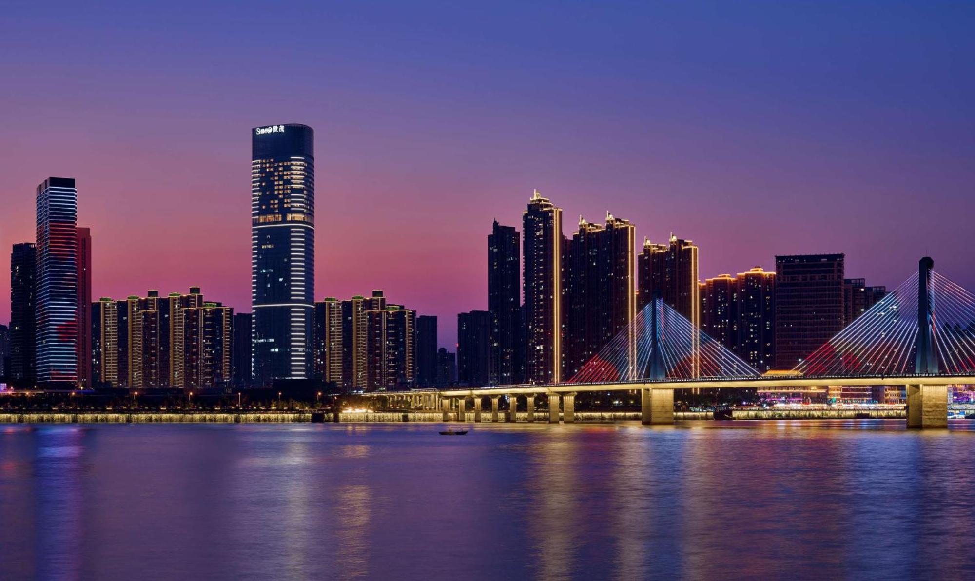Hilton Changsha Riverside ภายนอก รูปภาพ
